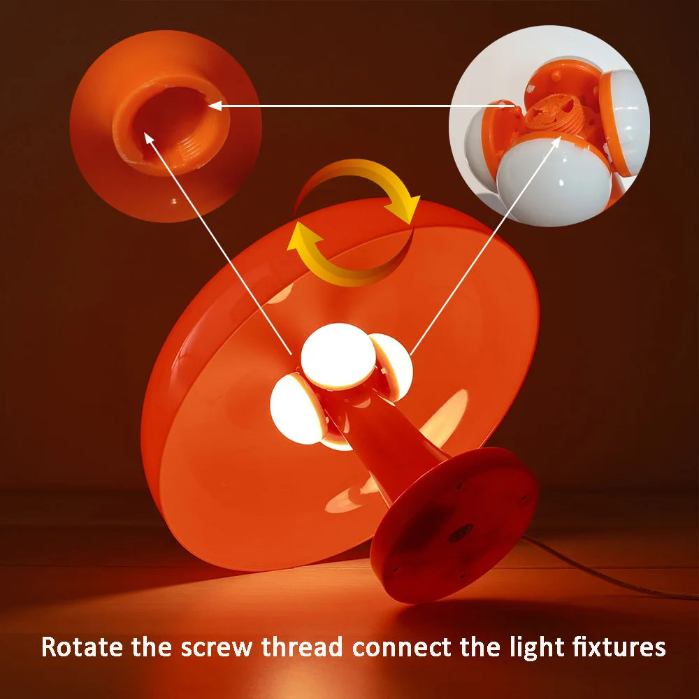 LED Mushroom Table Lamp