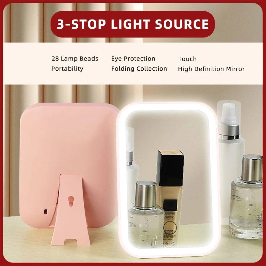 LED Desktop Makeup Mirror