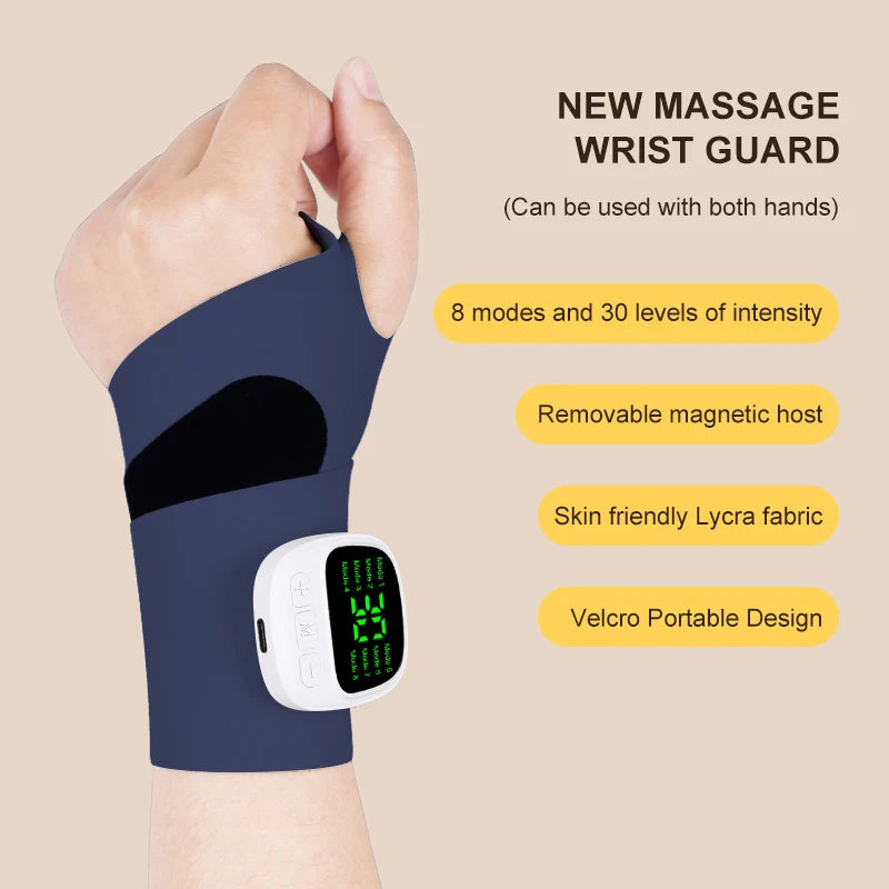 Electric Cordless Wrist Massager For Relieve Vibration