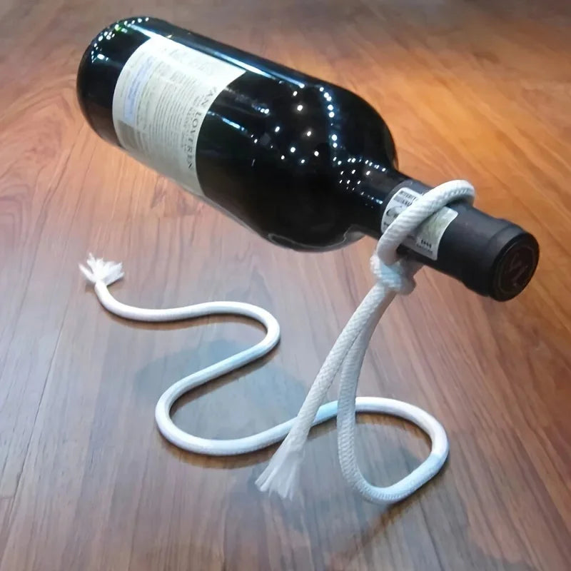 Iron Chain-Floating Wine Holder