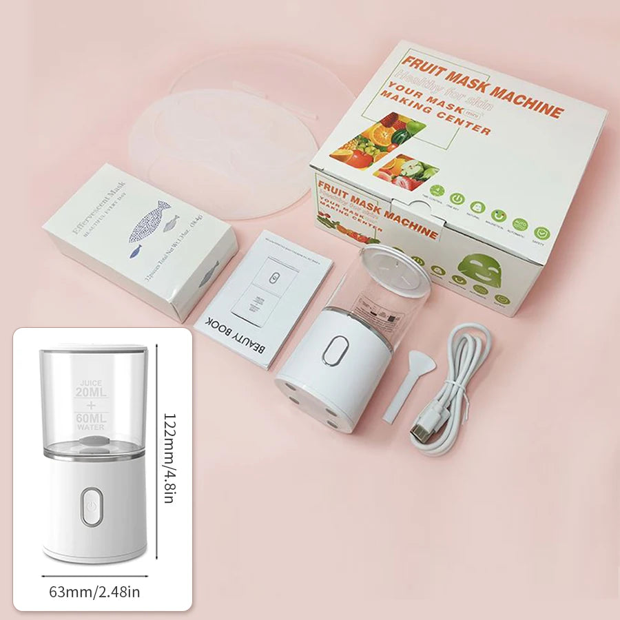 Face Mask Maker Machine For Facial Treatment - DIY Automatic Fruit Natural Vegetable Collagen