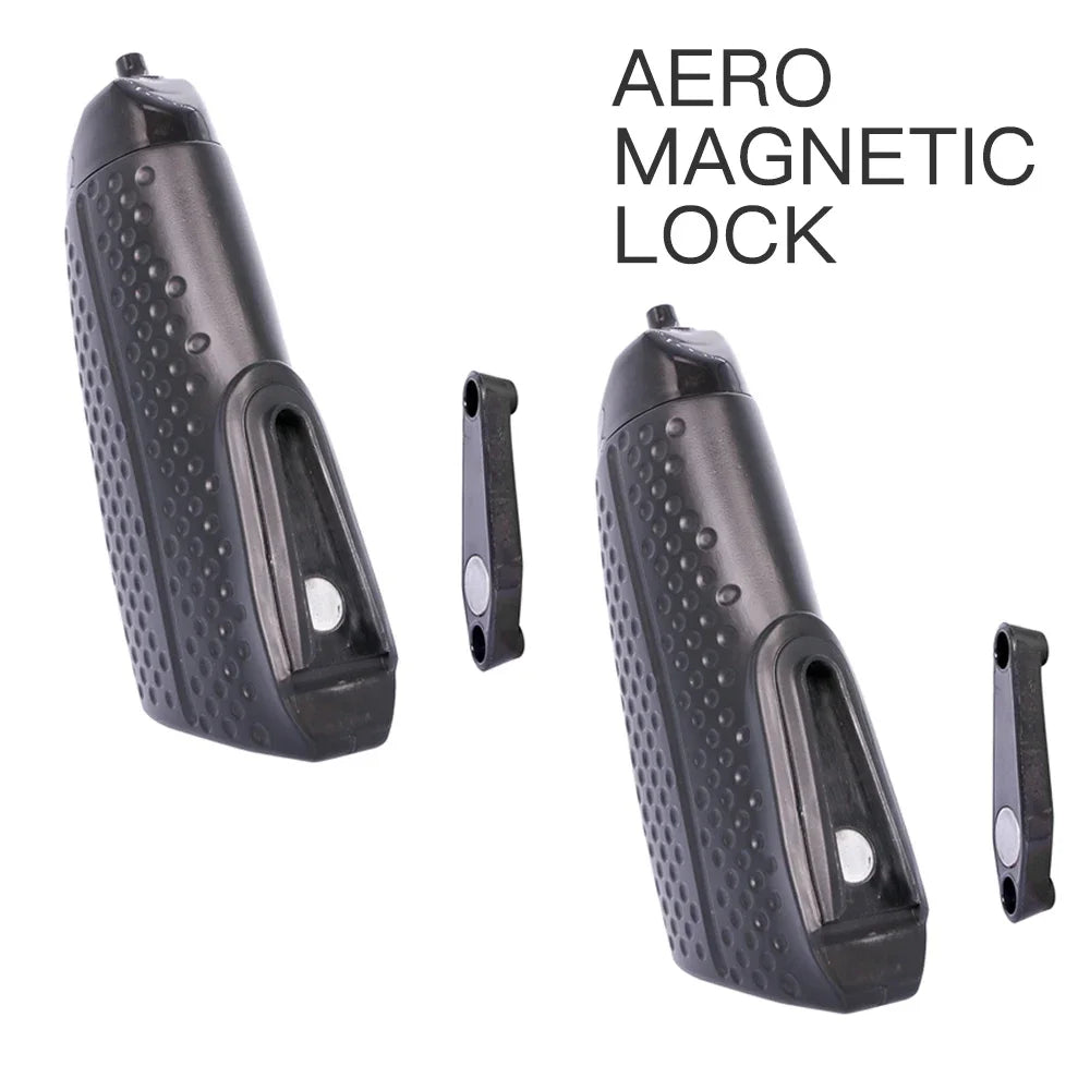 Aero PBA-Free Cycling Water Bottle with Magnetic Mount & Attached Cage – Ideal for Road, MTB, Time Trials & Track