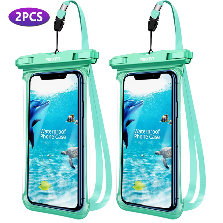 Full View Waterproof Phone Case For Underwater Mobile Cover