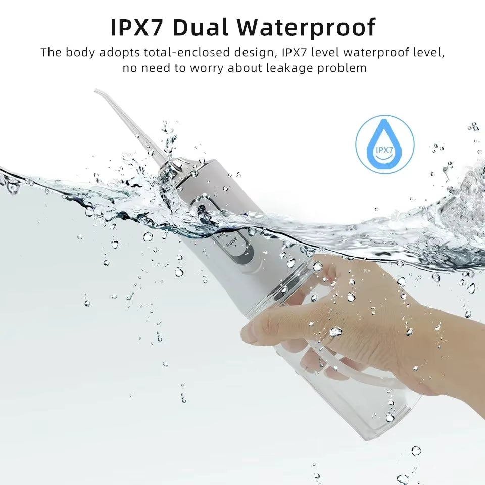 Portable Smart Electrical Oral Irrigator Water Flosser