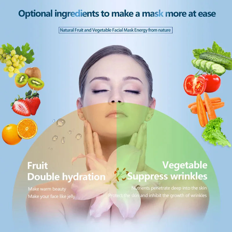 Face Mask Maker Machine For Facial Treatment - DIY Automatic Fruit Natural Vegetable Collagen