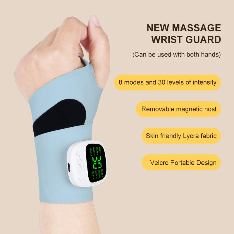 Electric Cordless Wrist Massager For Relieve Vibration