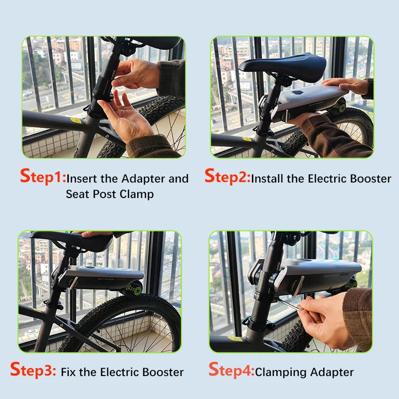 TurboBoost E-Bike Power Assist Kit