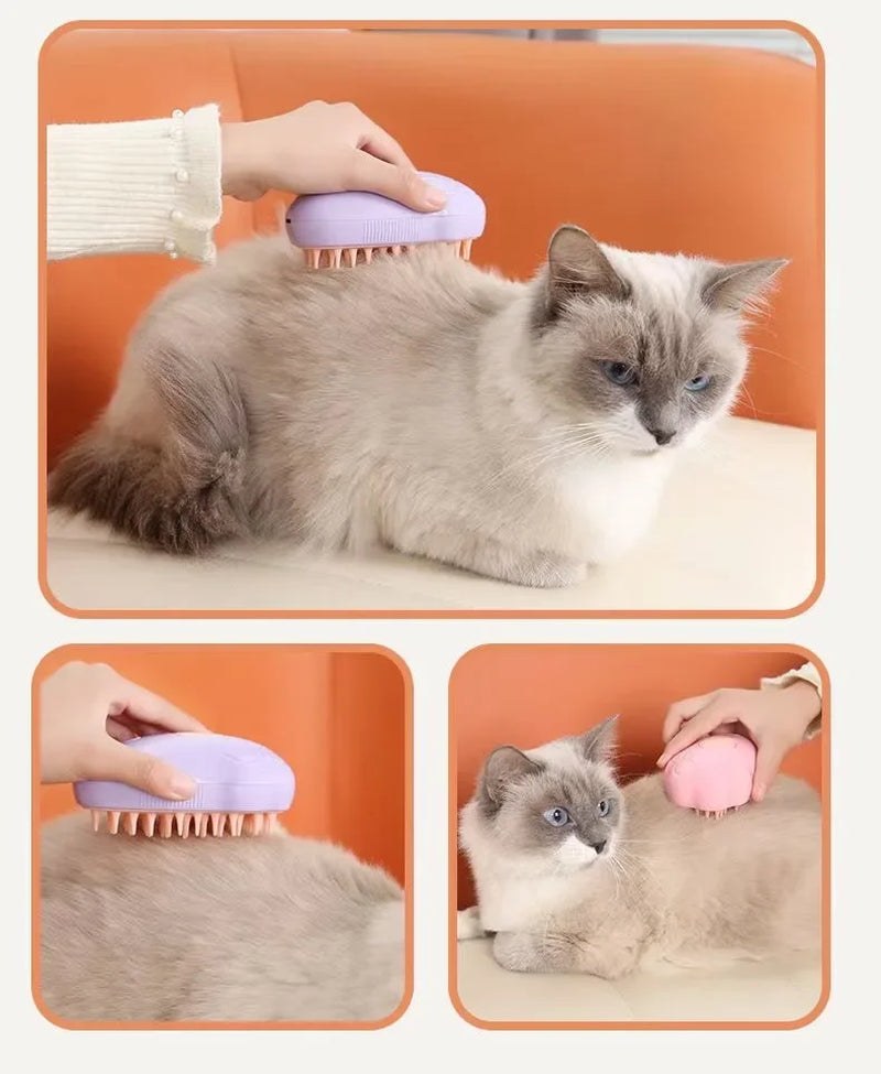 3 in 1 Cat Comb Brush Electric Spray