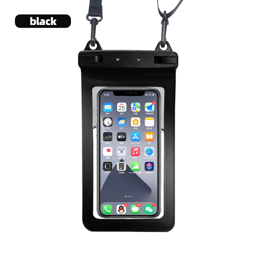 Full View Waterproof Phone Case For Underwater Mobile Cover