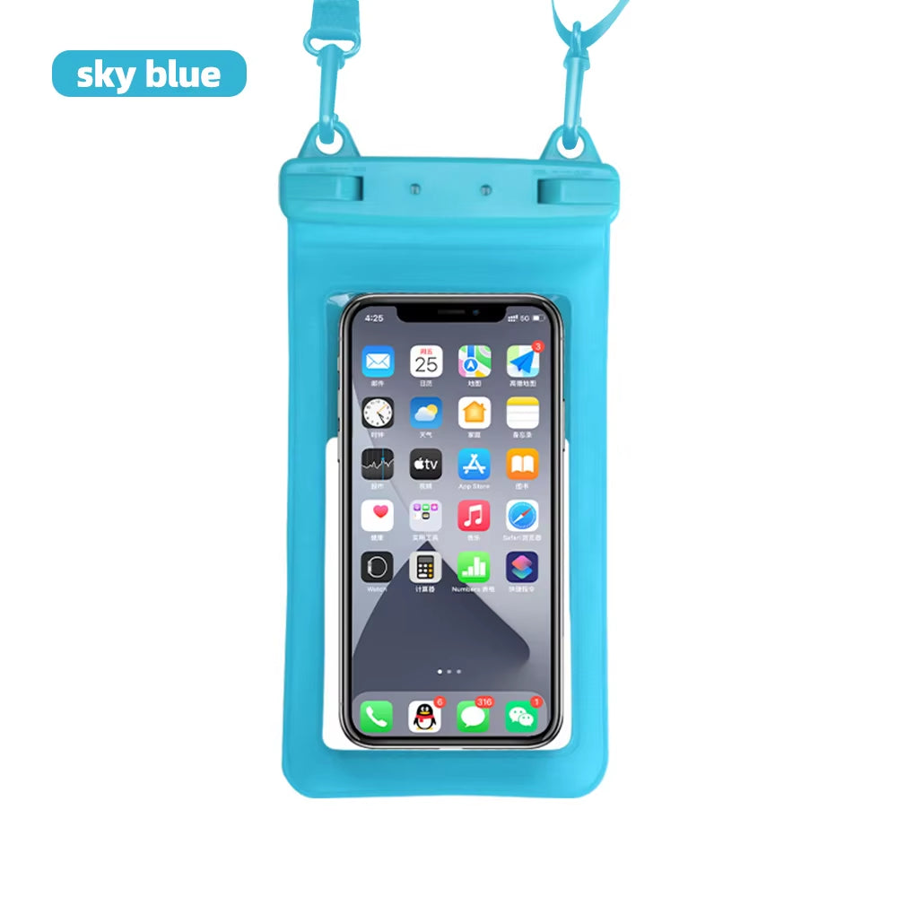 Full View Waterproof Phone Case For Underwater Mobile Cover