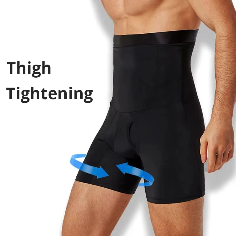 Men Tummy Control Shorts- Body Shaper With a Compression High Waist Trainer