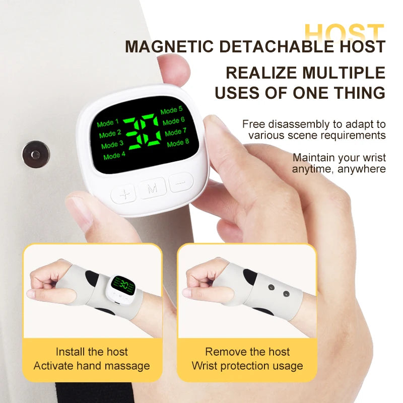 Electric Cordless Wrist Massager For Relieve Vibration