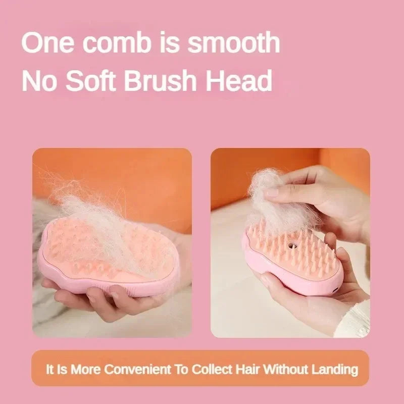 3 in 1 Cat Comb Brush Electric Spray