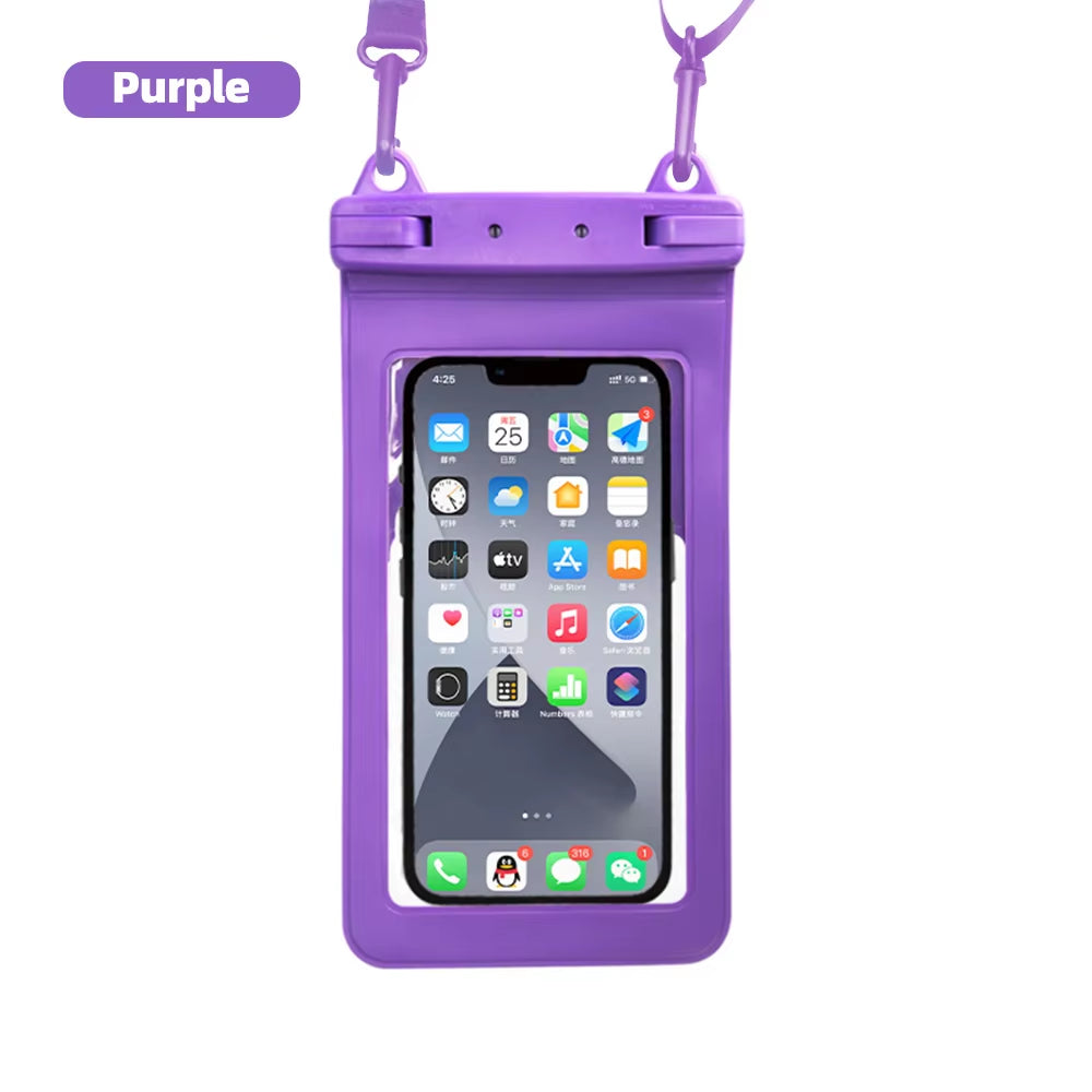 Full View Waterproof Phone Case For Underwater Mobile Cover