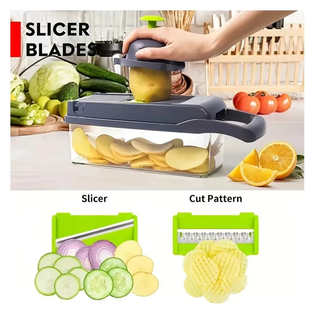 16 in 1 Multifunctional Vegetable Chopper