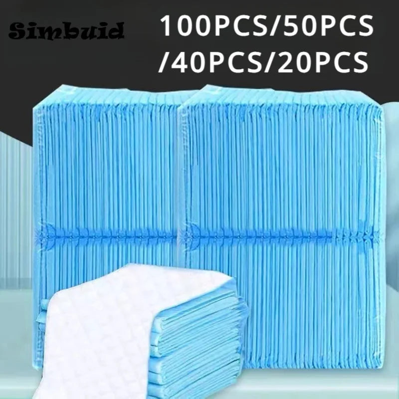 Super‑Absorbent Quick‑Dry Disposable Pet Training Pads — Healthy Nappy Mat for Dogs & Cats (Leak‑Resistant, Odor Control)