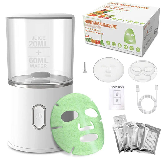 Face Mask Maker Machine For Facial Treatment - DIY Automatic Fruit Natural Vegetable Collagen 