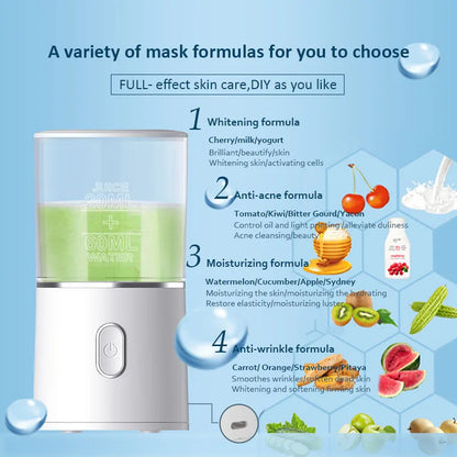 Face Mask Maker Machine For Facial Treatment - DIY Automatic Fruit Natural Vegetable Collagen 