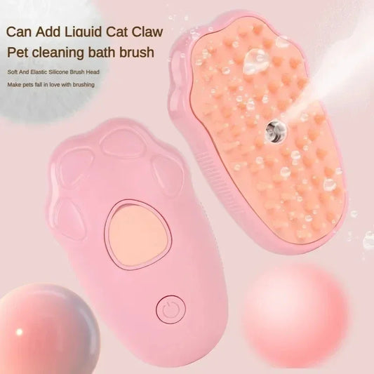 3 in 1 Cat Comb Brush Electric Spray  