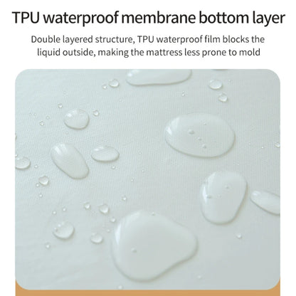 Waterproof Fitted Bed Sheet with 360 Elastic Band Mattress Protector Cover Bedspreads for Single Double King Queen Size Bedsheet