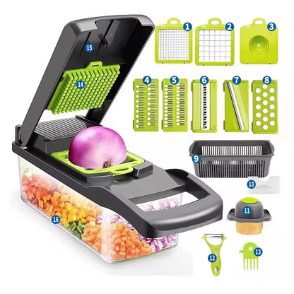 16 in 1 Multifunctional Vegetable Chopper
