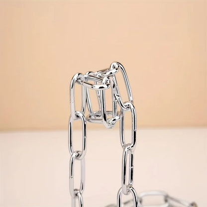 Iron Chain-Floating Wine Holder