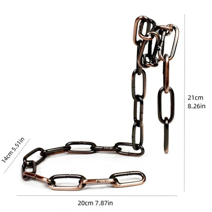 Iron Chain-Floating Wine Holder