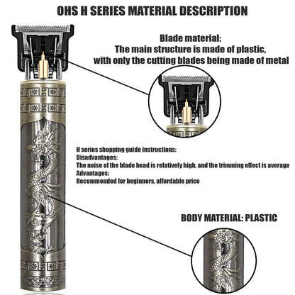 OHS Cordless Electric Hair Shaver (Trimmer) for Men 