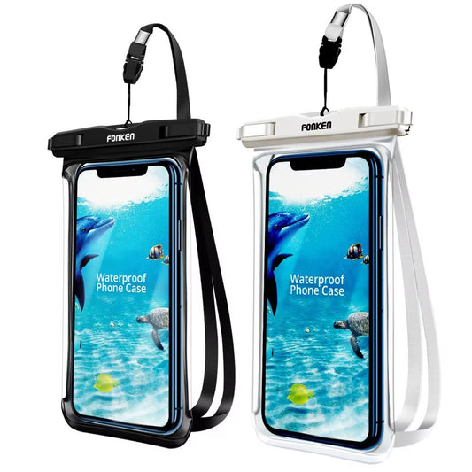  Full View Waterproof Phone Case For Underwater Mobile Cover