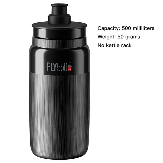 Aero PBA-Free Cycling Water Bottle with Magnetic Mount & Attached Cage – Ideal for Road, MTB, Time Trials & Track
