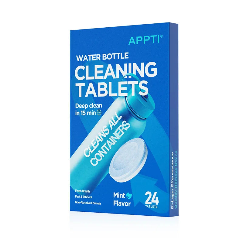 Water Bottle Cleaning Tablets 