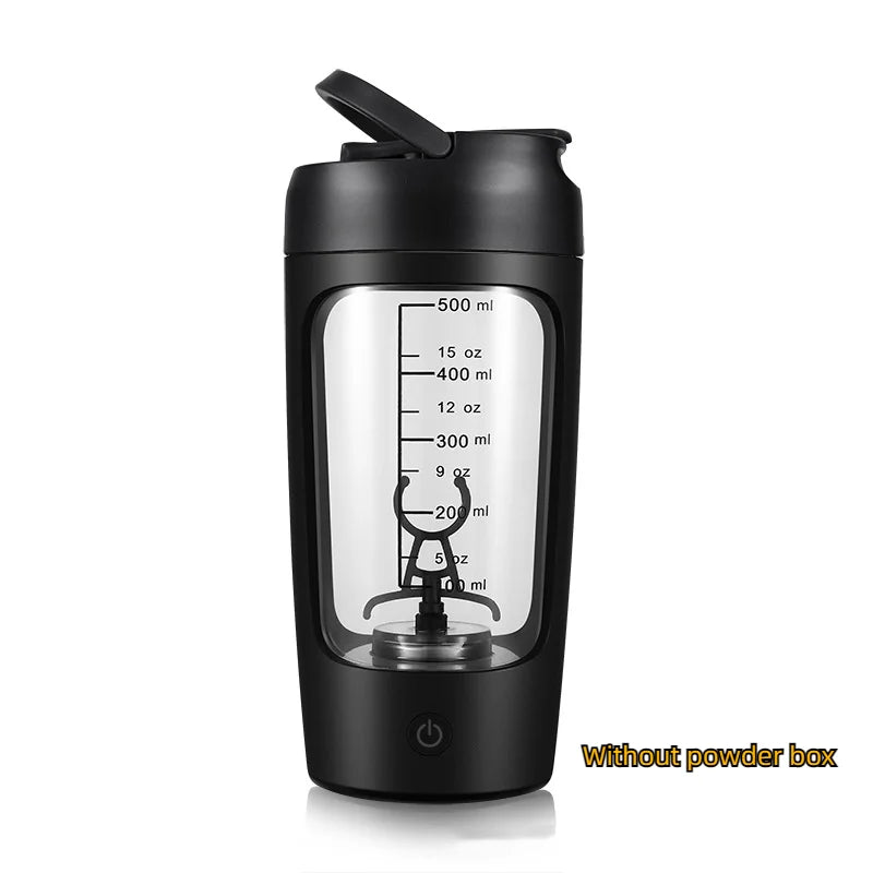 650Ml USB Electric Portable Whey Protein Shaker Bottle. Fully Automatic Stirring- Cup (Rechargeable Gym BA Free Cocktail Blend)