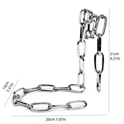 Iron Chain-Floating Wine Holder