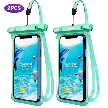  Full View Waterproof Phone Case For Underwater Mobile Cover