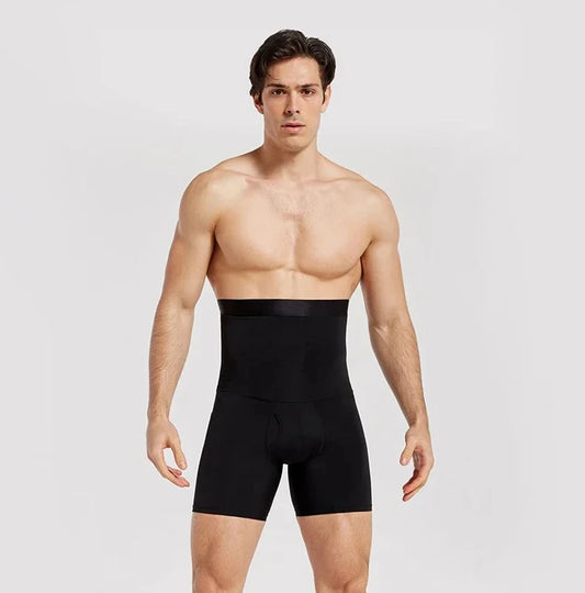Men Tummy Control Shorts- Body Shaper With a Compression High Waist Trainer 