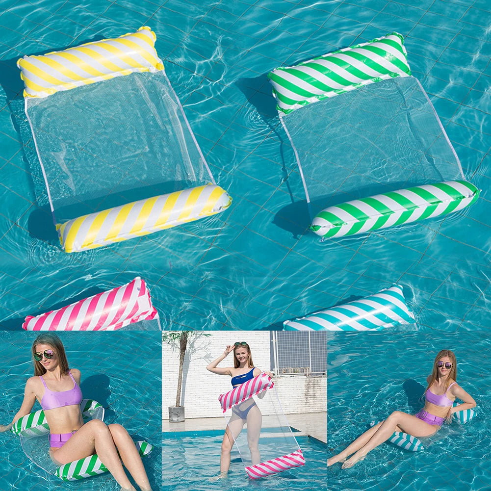Foldable Floating Water Hammock Lounger 