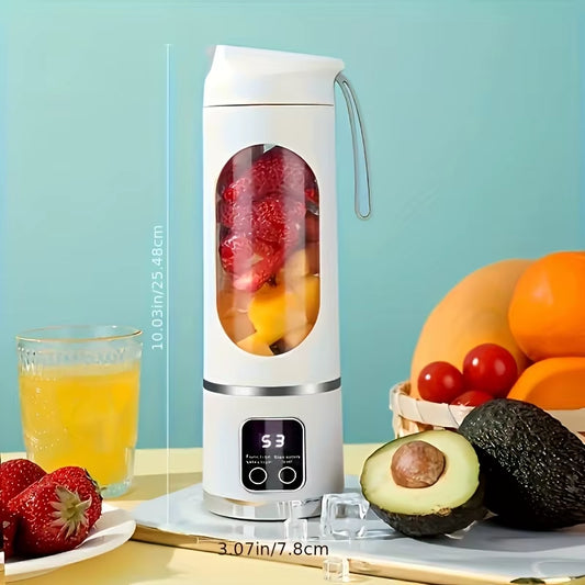 Electrical Juicing Cup with Portable Wireless Fruit Blender 