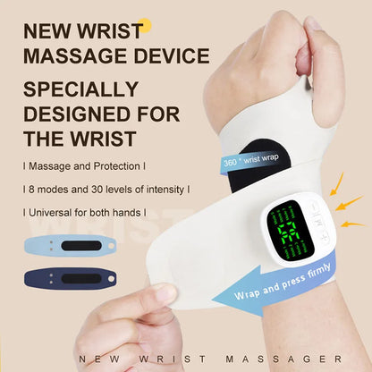  Electric Cordless Wrist Massager For Relieve Vibration 