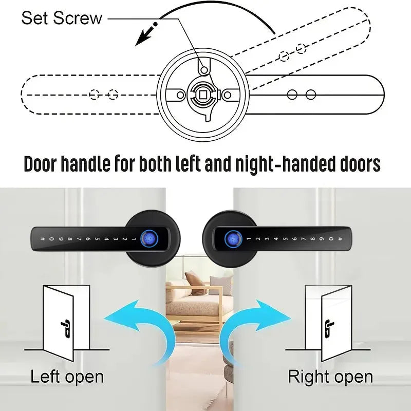 Fingerprint Door Lock -Digital Electronic Lock 