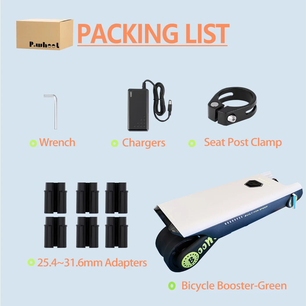 TurboBoost E-Bike Power Assist Kit