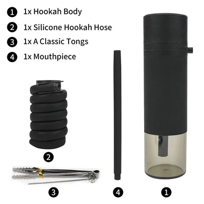 Arabic Portable Cup Hookah Car Shisha -Set For Both Indoor & Outdoor Sets
