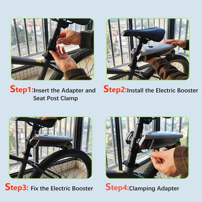 TurboBoost E-Bike Power Assist Kit