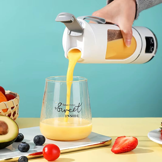 Electrical Juicing Cup with Portable Wireless Fruit Blender 