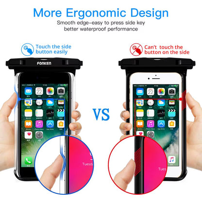  Full View Waterproof Phone Case For Underwater Mobile Cover