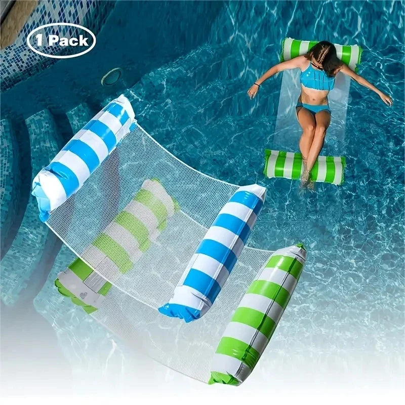 Foldable Floating Water Hammock Lounger 