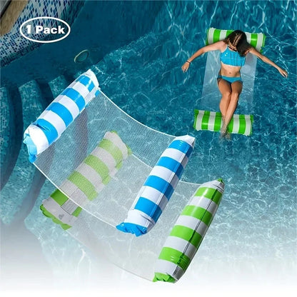 Foldable Floating Water Hammock Lounger 