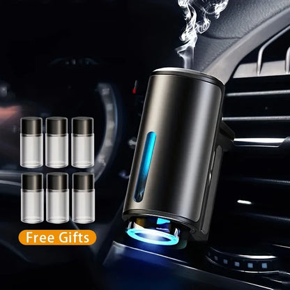 Car Air Freshener with Electrical Auto Aroma Diffuser [Essential Oil Mist Humidifier For Fragrance Aromatherapy]
