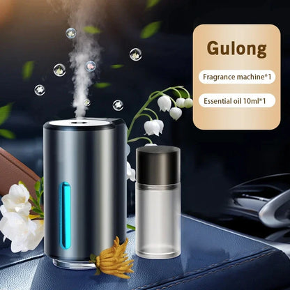 Car Air Freshener with Electrical Auto Aroma Diffuser [Essential Oil Mist Humidifier For Fragrance Aromatherapy]