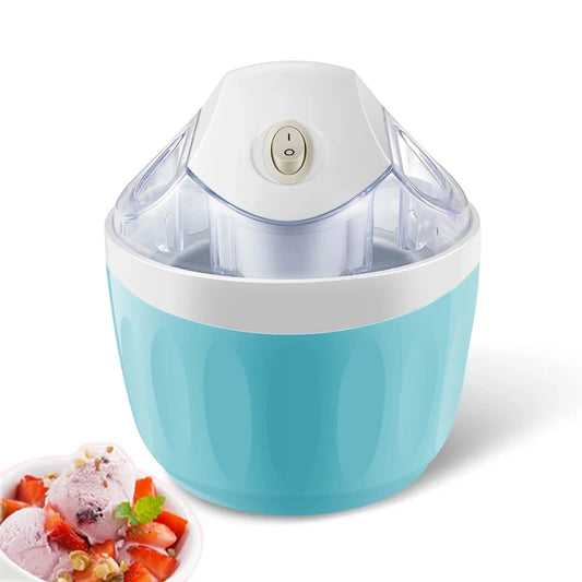 220V Portable Electric Ice Cream Maker DIY Ice-Cream Machine Frozen Yogurt Smoothie Milkshake Machine 500Ml