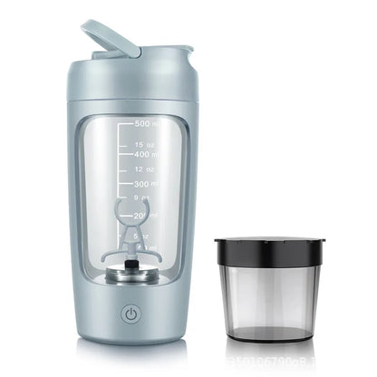 650Ml USB Electric Portable Whey Protein Shaker Bottle. Fully Automatic Stirring- Cup (Rechargeable Gym BA Free Cocktail Blend)
